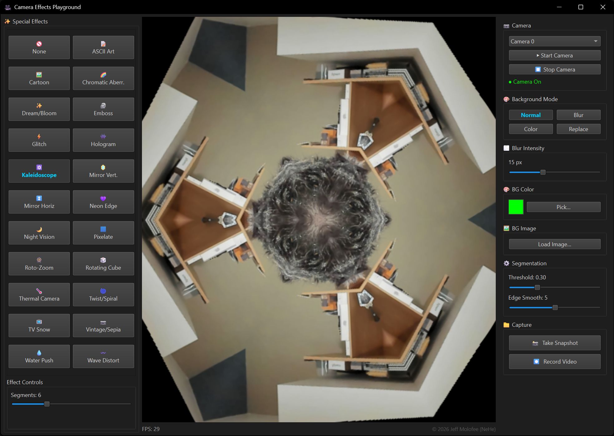 Camera Effects Playground